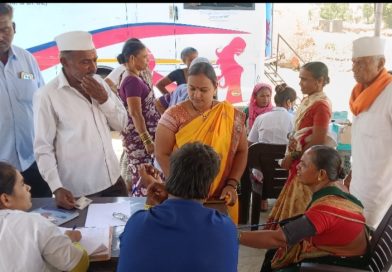 मोहरी खुर्द येथे महाआरोग्य शिबिरास उत्स्फूर्त प्रतिसाद ! १४२ नागरिकांची तपासणी